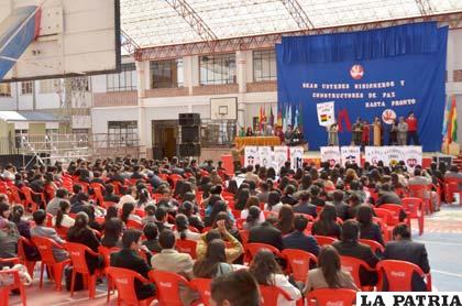 “Bolmunor”: Un acontecimiento estudiantil con participación de centenares de alumnos de colegios privados y fiscales