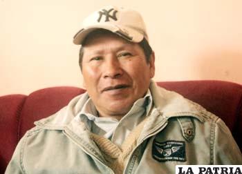 Dirigente de la COD, Trifón Pinto