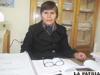 Fiscal de materia, Irma Chambilla