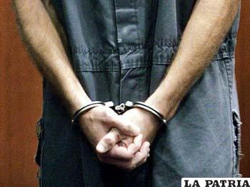 Aprehendido por llevar droga en su cuerpo