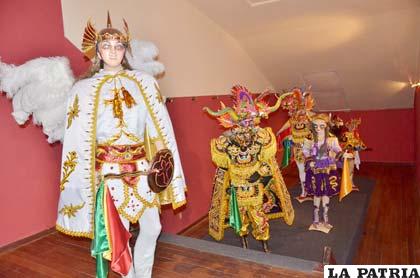 Figuras de la Diablada, danza representativa del Carnaval de Oruro