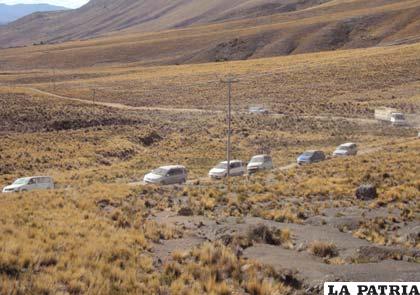 Autos indocumentados que ingresan al país