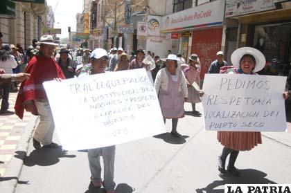 Pobladores de Soracachi anuncian más medidas de protesta