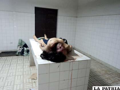 La cabeza fue depositada en la morgue del Cementerio General junto al cuerpo del cual fue separada