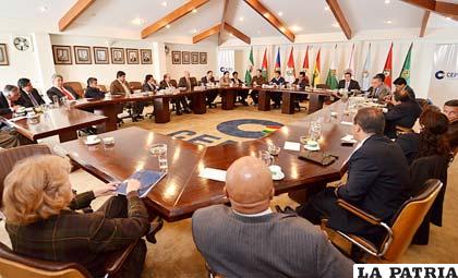 El Gobierno y los empresarios privados consolidarán el Consejo Económico (Foto APG)