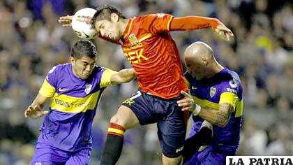 Boca Juniors tuvo que batallar bastante para alcanzar el triunfo ante Unión Española (Foto: foxsportsla.com)