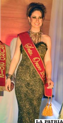 Gabriela Saavedra, Señorita Oruro 2012