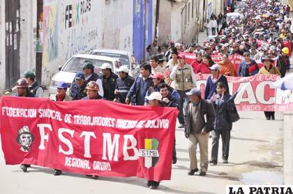 COD convoca al paro de 72 horas y una marcha mañana desde las 10:00 horas