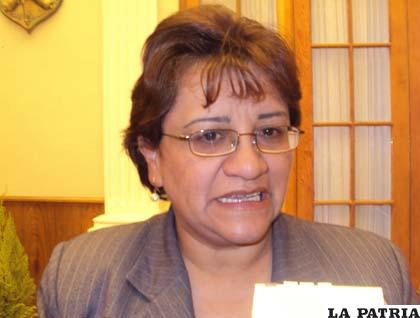 Oficial mayor de Desarrollo Humano, Rosario Cortez 