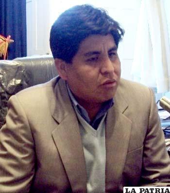 Salomón Aguilar, presidente de la Asamblea Legislativa Departamental
