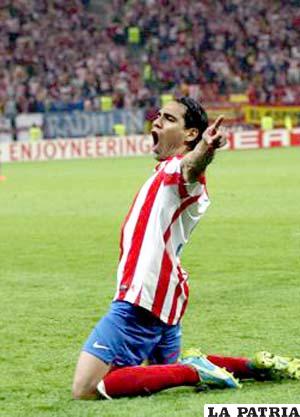 Falcao goleador del Atlético (Foto: foxsportsla.com)