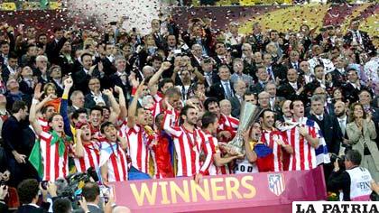 Atlético de Madrid Campeón de la Europa League (Foto: foxsportsla.com)