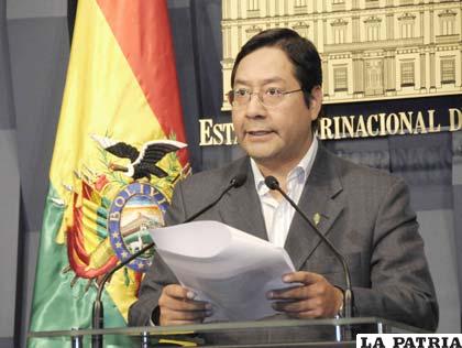 Luis Arce Catacora, ministro de Economía y Finanzas Públicas, anunció que se definirá la reglamentación del pago del impuesto adicional por parte del sistema financiero privado nacional
