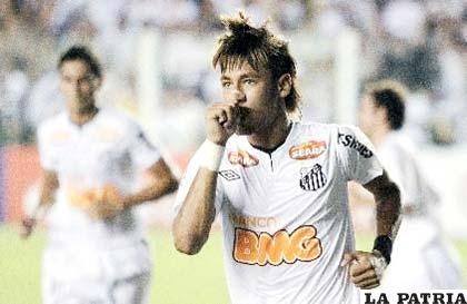 Neymar es figura en el fútbol de Brasil (foto: latam.com)