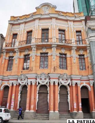 El teatro Palais Concert en Oruro es una obra patrimonial