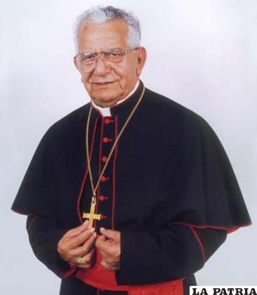 Monseñor Julio Terrazas insta a los bolivianos buscar la paz y unidad en el país /iglesiasantacruz.org
