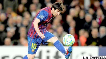 Lionel Messi el mejor futbolista de Europa (foto: blogia.com)