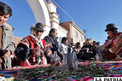Rituales forman parte de los atractivos turísticos de Oruro
