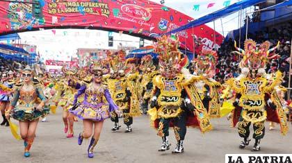 La Diablada, la danza más emblemática del Carnaval de Oruro, Obra Maestra del Patrimonio Oral e Intangible de la Humanidad