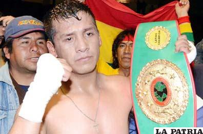 Franklin Mamani boxeador boliviano 