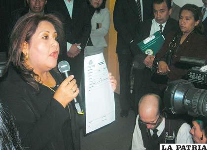 Betty Yañíquez, fiscal de Distrito de La Paz es investigada por presunto  “incumplimiento doloso de plazos /procesalesla-razon.com