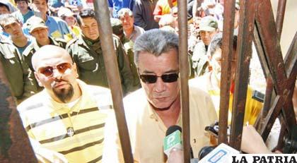 El ex prefecto de Pando, Leopoldo Fernández, tras la rejas de la cárcel de San Pedro /Foto: Archivo - Efe Agencia
