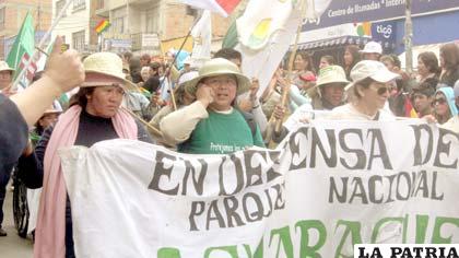 El Gobierno no dialogará con la dirigencia de la novena marcha en defensa del Tipnis mientras la Cidob no realice la consulta a todas sus organizaciones /lsbolivia.blogspot.com