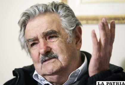 José Mujica, presidente de Uruguay y ex guerrillero refiere que hace justicia con lo que se puede referido a los desaparecidos en la dictadura de su país /eldiario.com.uy