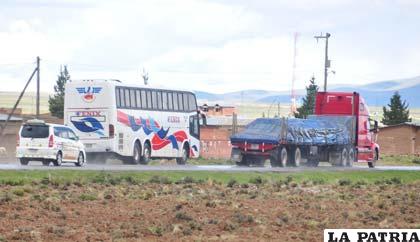Mediante el GPS se podrá controlar la velocidad de los buses en carretera