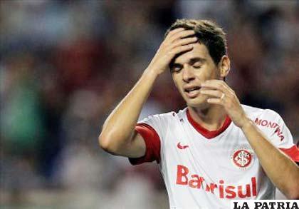 Oscar, jugador del Internacional (foto: www.que.es)