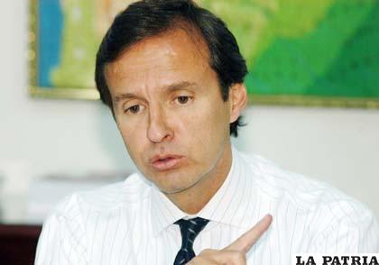Expresidente de Bolivia Jorge Quiroga