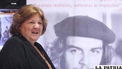 Aleida Guevara, la hija mayor del guerrillero argentino Ernesto “Che” Guevara