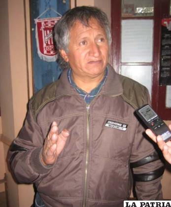 El dirigente cobista, Jaime Solares 