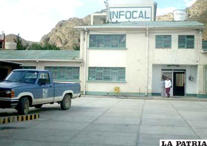 Instalaciones de lnfocal en Oruro