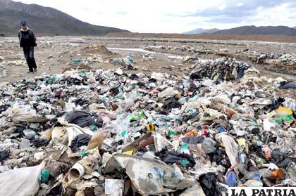 Se encara proyecto macro de residuos sólidos en Huanuni 