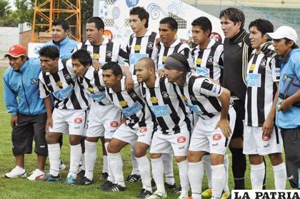El equipo de Oruro Royal que jugó el torneo Nacional “B”