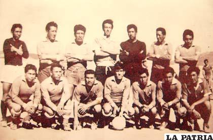 El equipo de American Machacamarca en la década de los 70