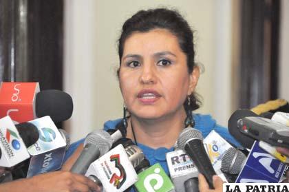 Rebeca Delgado rechaza reelección de Morales y García