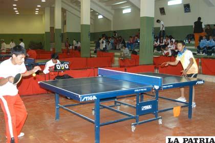 El nacional de tenis de mesa se disputará en Sucre