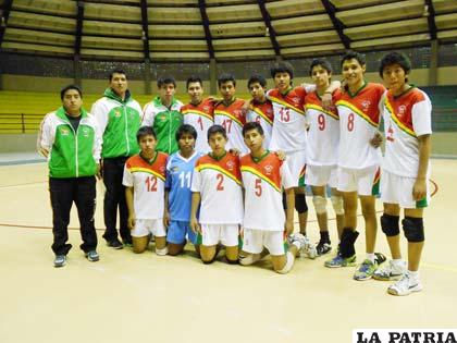 El seleccionado orureño de voleibol