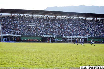 Vista general del estadio Gran Chaco en Villa Montes, donde ya jugó San José