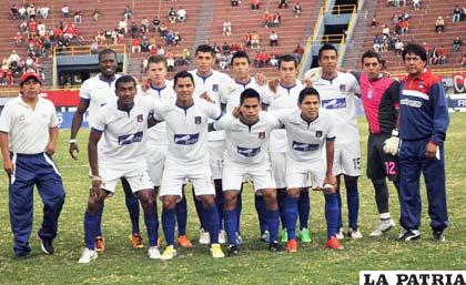 Jugadores del equipo de La Paz FC