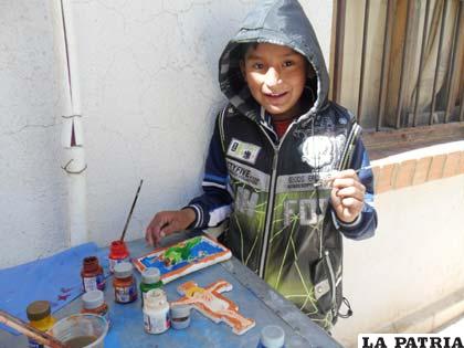 Los niños con ayuda del arte expresan sus sentimientos