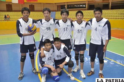 El equipo infantil de Upal-A. Americano