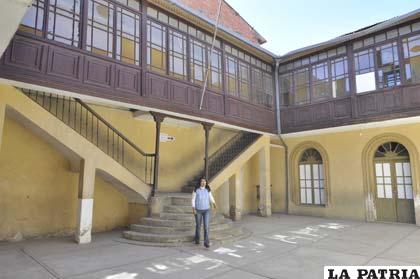 Edificio de lo que fue la “Escuela Ildefonso Murguía