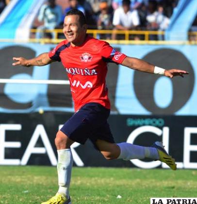 Pablo Salinas, delantero de Wilstermann