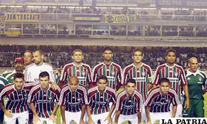 Fluminense es uno de los equipos brasileños que aún quedan en el camino