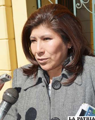 Alcaldesa Rossío Pimentel