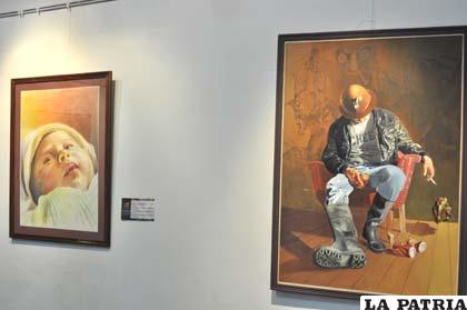 Cuadros hiperrealistas de Raúl Vásquez