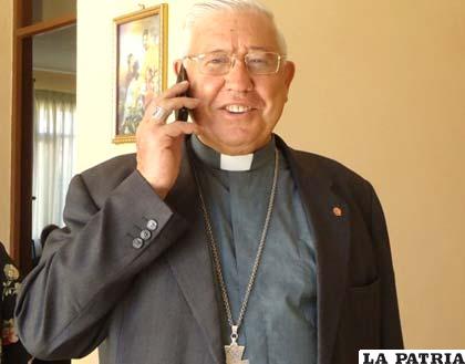 Monseñor Jesús Juárez, arzobispo de Sucre